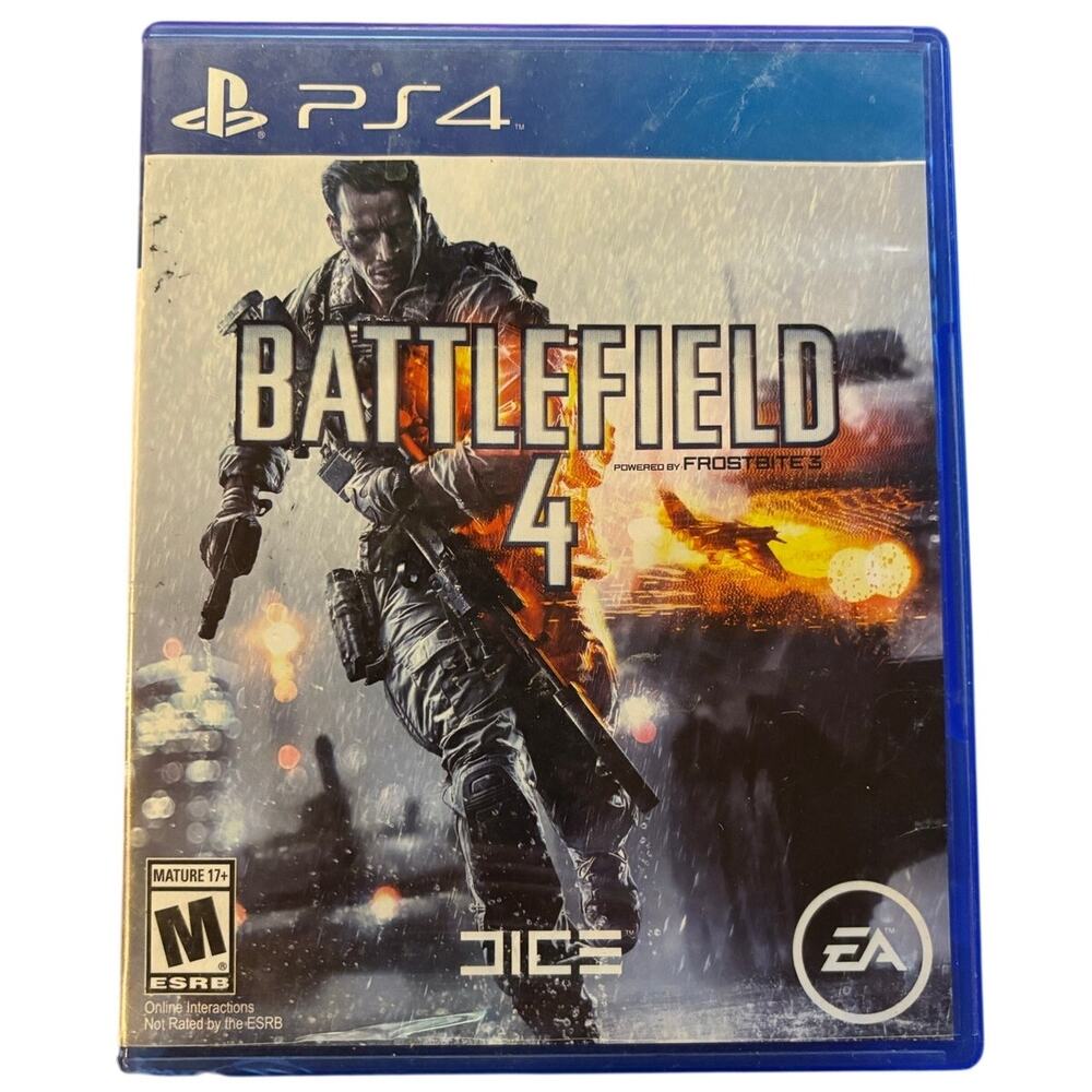 Battlefield 4 PS4 Case and Inserts Only - No Game Disc